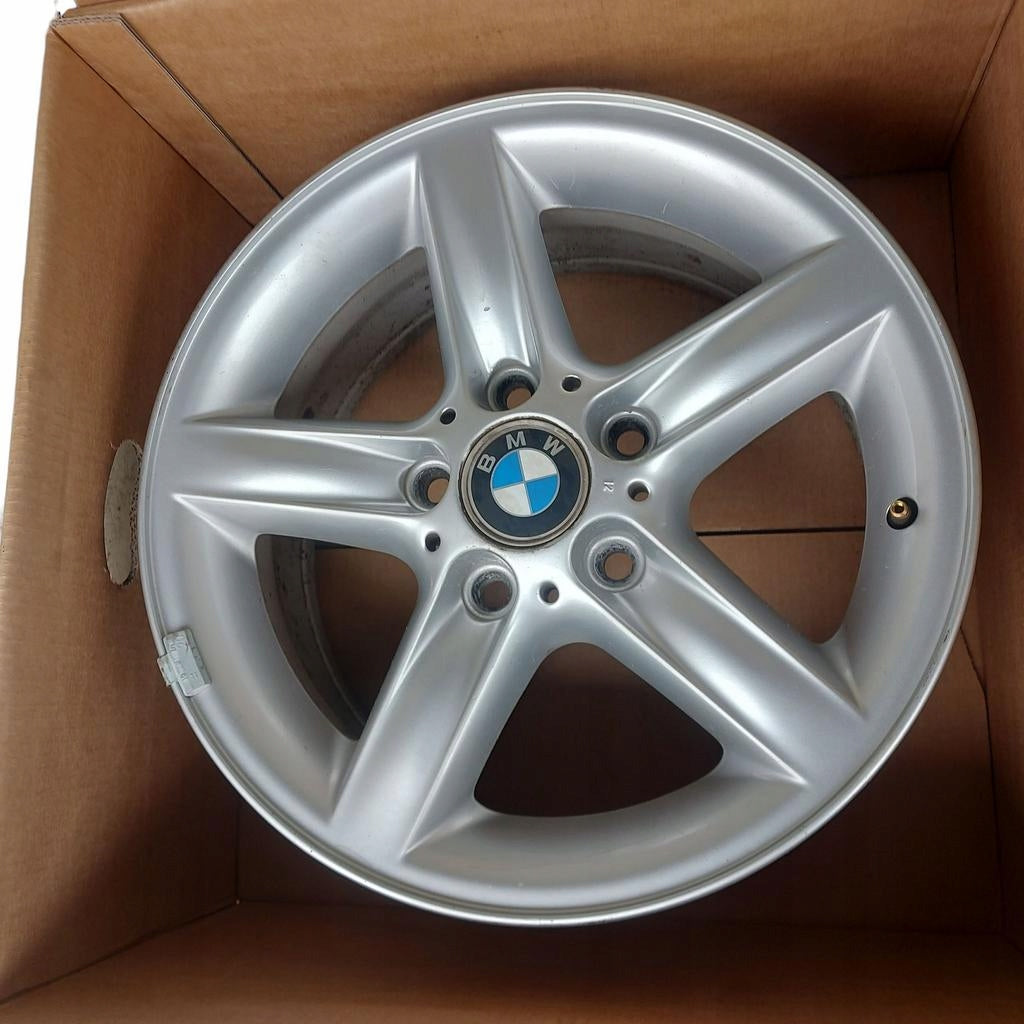 4x Alufelge 16 Zoll 7.0" 5x120 47ET Glanz Silber 1094505 BMW E46 Rim Wheel FEL1588320786do