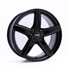 Laden Sie das Bild in den Galerie-Viewer, 4x Alufelge 18 Zoll 8.0" 5x112 47ET Glanz Schwarz 8K0601025CD Audi Rim Wheel FEL9560992573ea