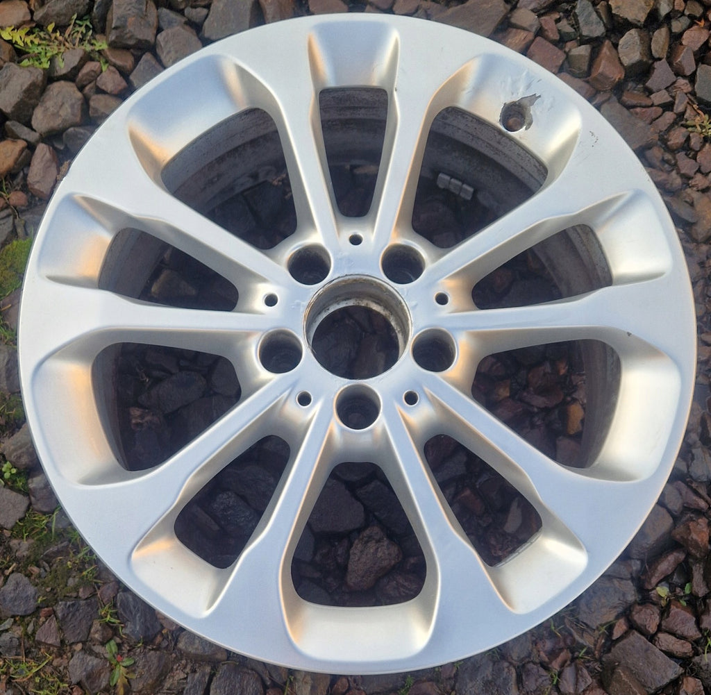 1x Alufelge 17 Zoll 6.5" 5x112 38ET Glanz Silber A1564011700 Mercedes-Benz Gla FEL4366558174dy