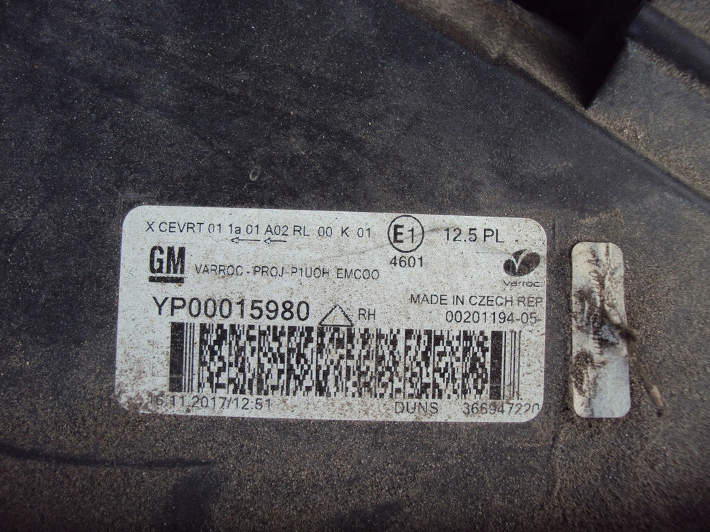 Frontscheinwerfer Opel YP00015980 Full LED Rechts Scheinwerfer Headlight