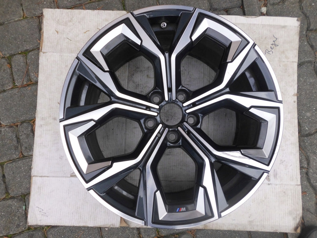 1x Alufelge 19 Zoll 9.0" 5x112 42ET Glanz Graphit 8747307 BMW I4 G26 Mg FEL6555940613ln
