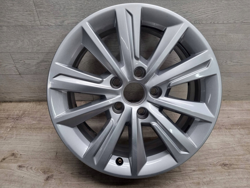 1x Alufelge 16 Zoll 6.5" 5x112 33ET Glanz Silber 7N5601025F Seat Alhambra FEL4644640909hy