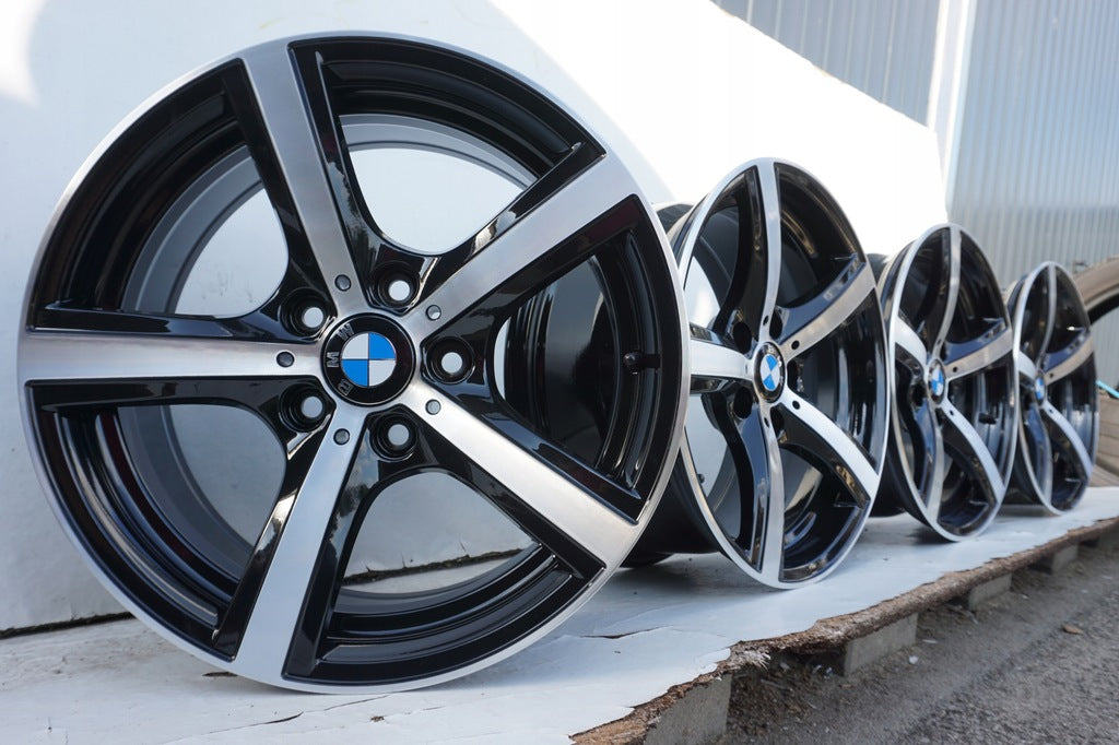 4x Alufelge 17 Zoll 8.0" 5x120 29ET Glanz Silber 6785240 BMW Rim Wheel FEL4821325884se