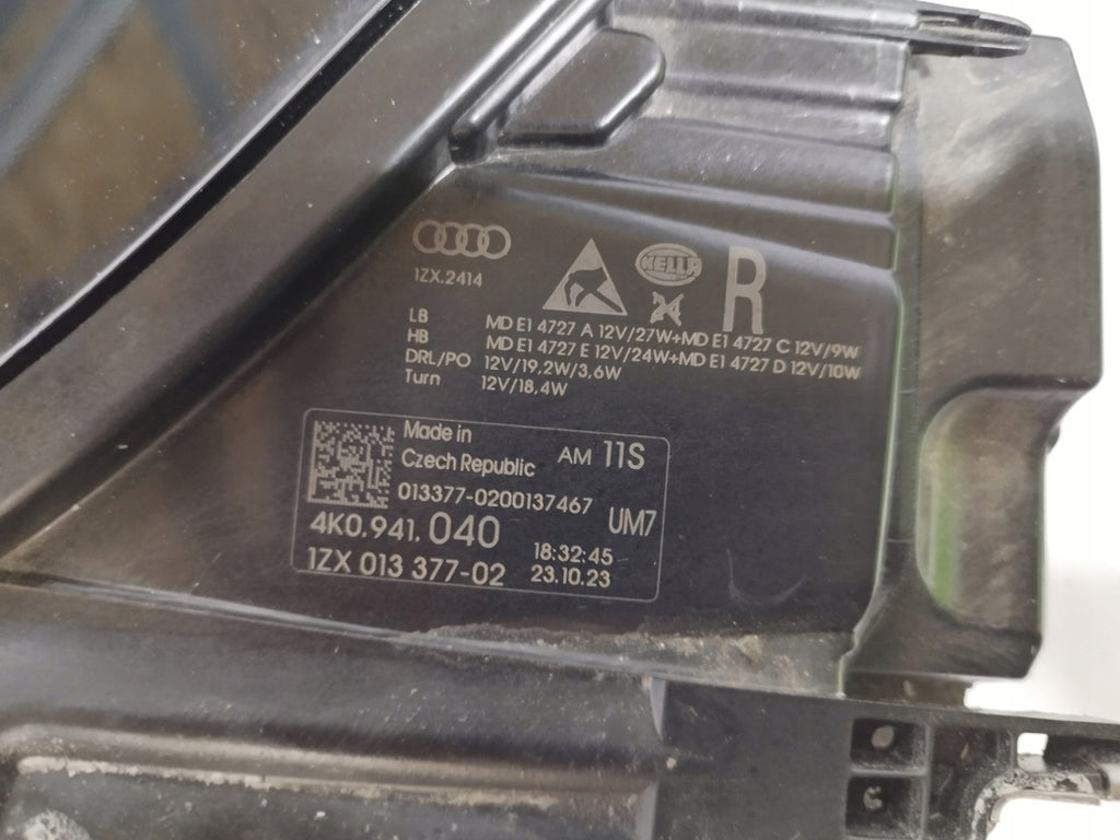 Frontscheinwerfer Audi A6 C8 4K0941039 4K0941040 LED Ein Satz Headlight