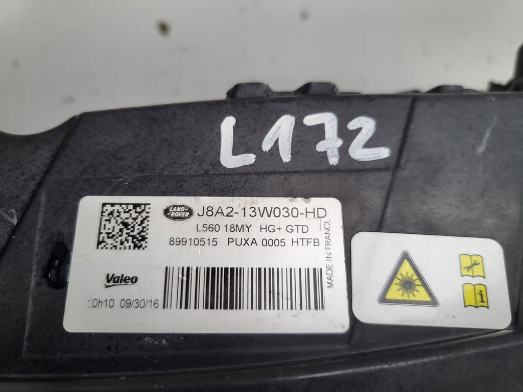 Frontscheinwerfer Land Rover Velar L560 J8A2-13W030-HD Links Headlight SCH5821319126nf