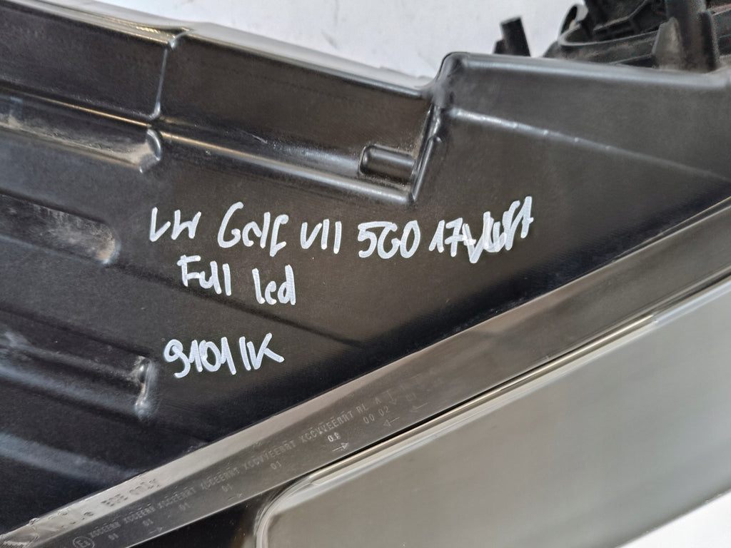 Frontscheinwerfer VW Golf VII 5G1941082D Full LED Rechts Scheinwerfer Headlight SCH8910725080na