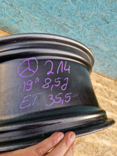 Load image into Gallery viewer, 1x Alufelge 19 Zoll 8.5" 5x112 Glanz Graphit A2144013400 Mercedes-Benz Mg FEL1772710556sn