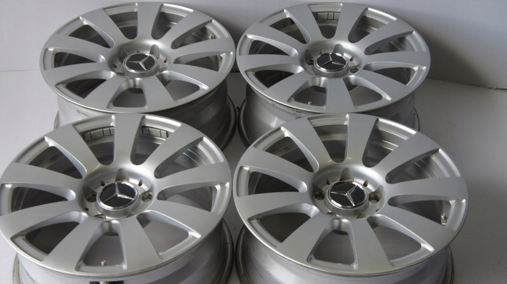 4x Alufelge 16 Zoll 7.0" 5x112 38ET A2124010002 Mercedes-Benz Rim Wheel