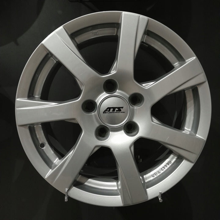 4x Alufelge 16 Zoll 7.5" 5x120 37ET Silber BMW F36 3 F30 F32 Rim Wheel FEL9435753688db