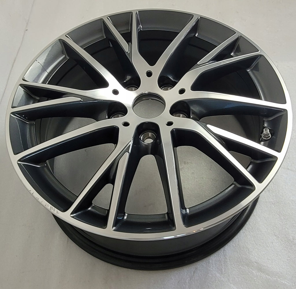 1x Alufelge 17 Zoll 7.0" 5x112 47ET 6877936 BMW 2 F45 F48 F46 Rim Wheel FEL3033860906nz