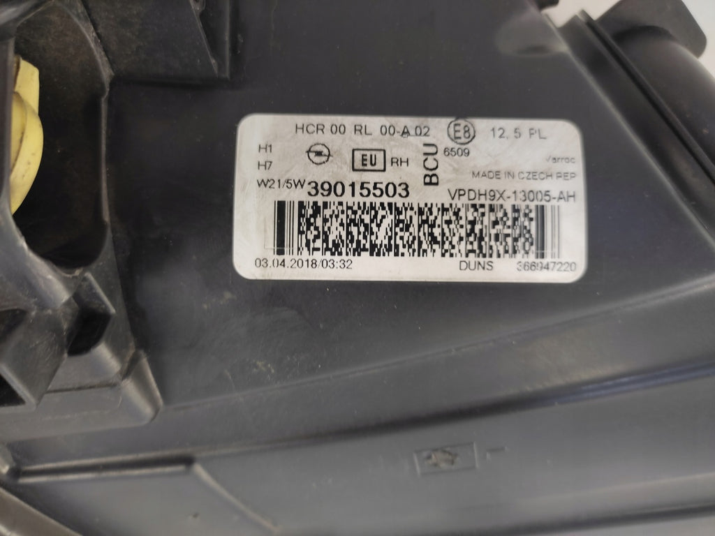 Frontscheinwerfer Opel Adam 39015503 Rechts Scheinwerfer Headlight