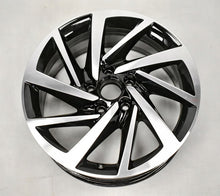 Laden Sie das Bild in den Galerie-Viewer, 1x Alufelge 17 Zoll 7.0" 5x112 39ET Glanz Schwarz 7N0601025T VW Sharan Rim Wheel FEL6652284493mk