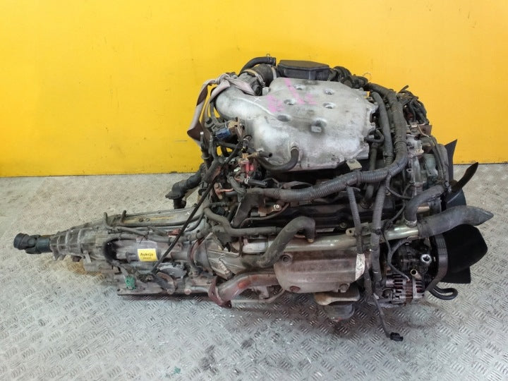 Motor Infiniti Nissan G Skyline VQ25DE 2.5 2002 Benzin Engine Komplett MOT2155496054eb