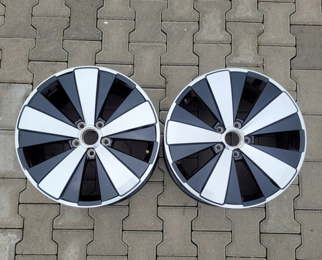 1x Alufelge 18 Zoll 8.0" 5x112 48ET Glanz Schwarz 5C0601025AK VW I Rim Wheel FEL6104511078ie