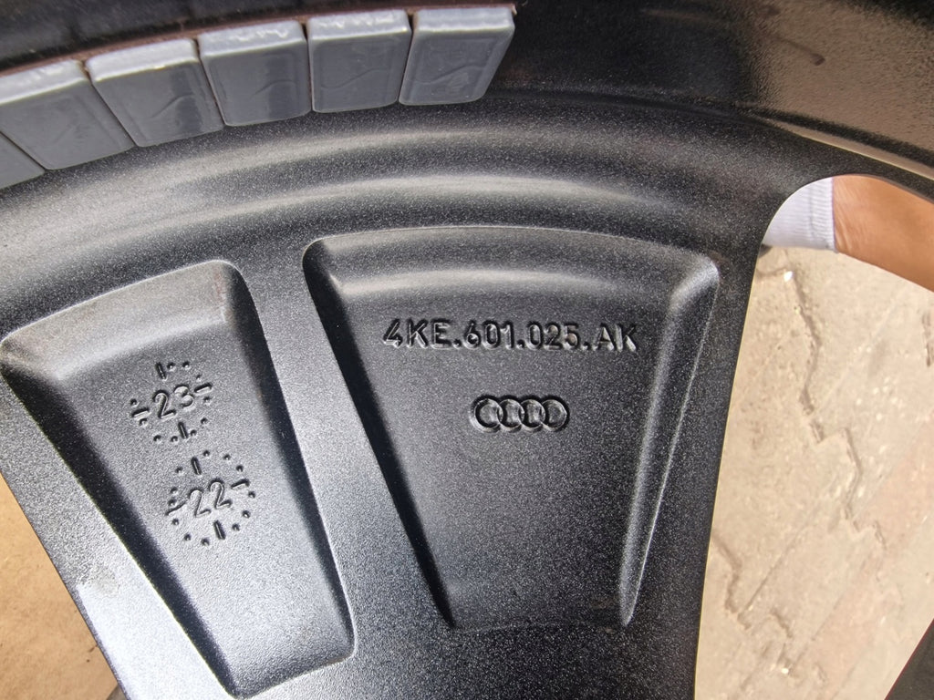 1x Alufelge 19 Zoll 8.5" 5x112 36ET Glanz Graphit 4KE601025AK Audi E Tron Mg FEL6603472404nj