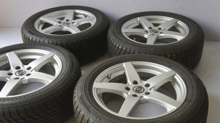 4x Alufelge 17 Zoll 7.5" 5x112 52ET Audi Rim Wheel FEL3434271150ey