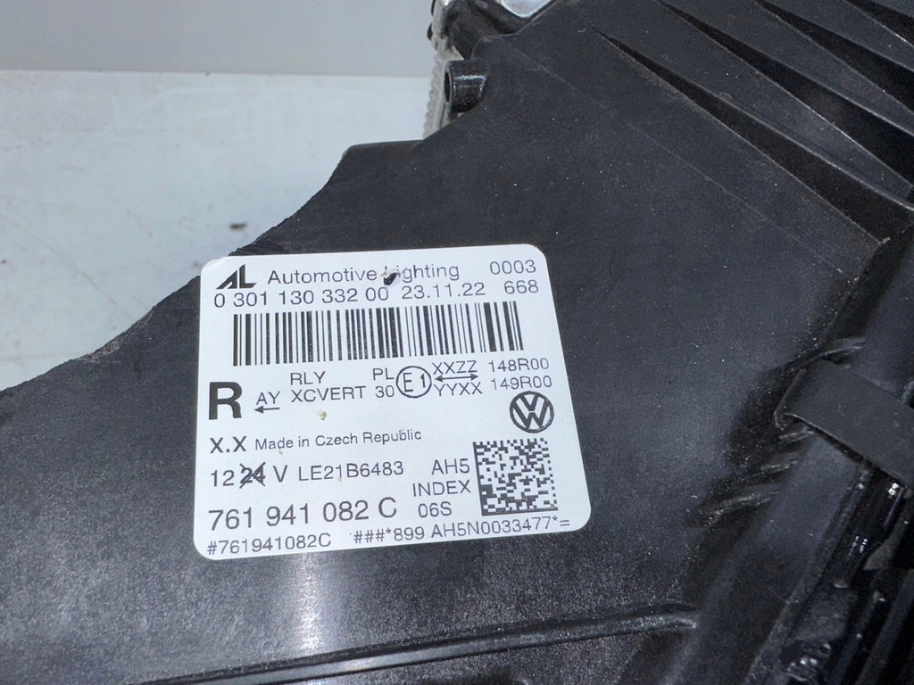 Frontscheinwerfer VW Touareg Cr7 761941081C 761941082C Full LED Ein Satz SCH3444137954tc