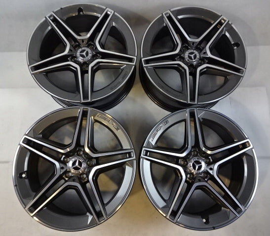 1x Alufelge 19 Zoll 8.0" 5x112 10ET A2574013000 Mercedes-Benz Cls Amg Rim Wheel FEL2893321196oo