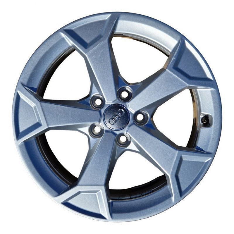 1x Alufelge 17 Zoll 6.5" 5x112 38ET Glanz Silber 83A071497 Audi Rim Wheel