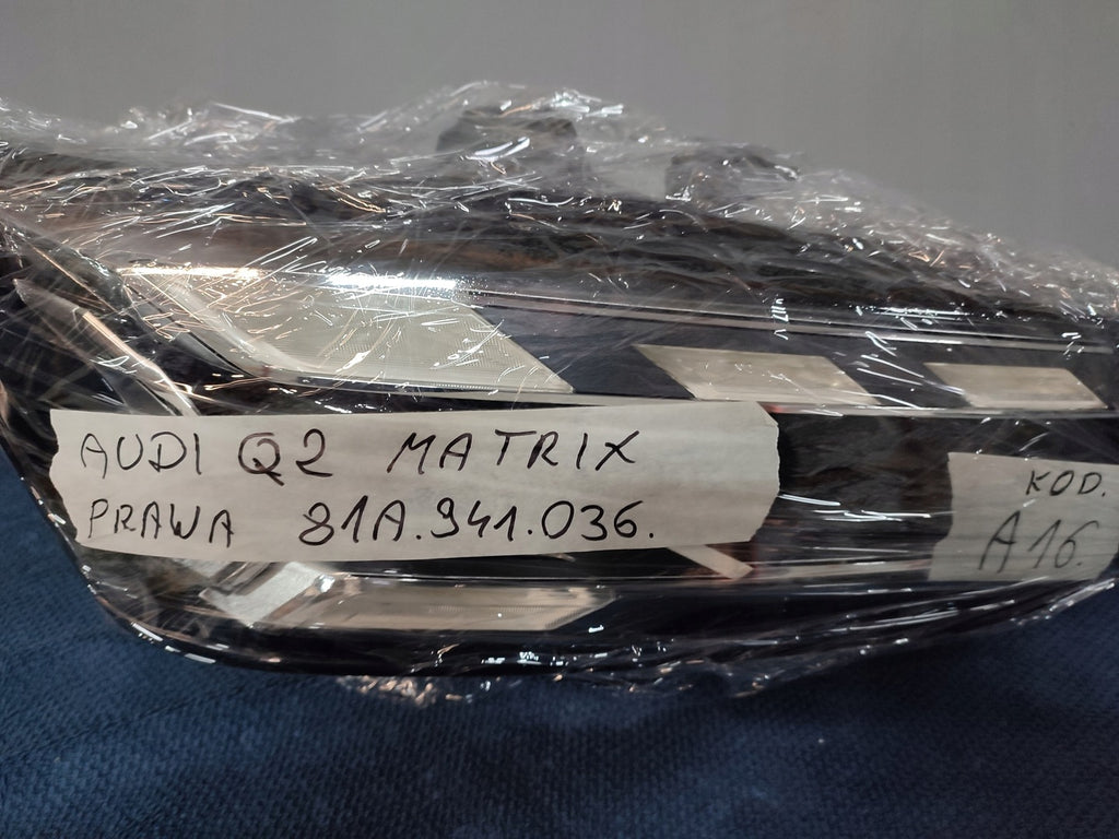 Frontscheinwerfer Audi Q2 81A941036 Rechts Scheinwerfer Headlight SCH2434931981pv