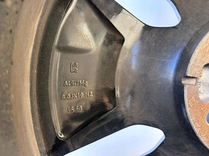 1x Alufelge 19 Zoll 8.0" 5x108 50ET Glanz Silber 32327781 Polestar I Rim Wheel FEL4552233843su