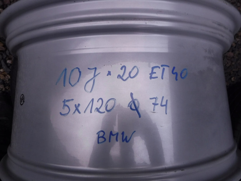1x Alufelge 20 Zoll 10.0" 5x120 40ET 8037349 BMW Rim Wheel FEL3668571288vx