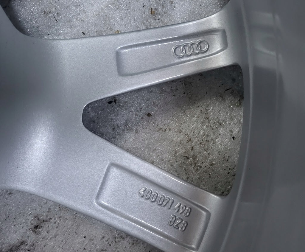 1x Alufelge 18 Zoll 7.0" 5x112 37ET Glanz Silber 4G0071498A Audi A6 Rim Wheel FEL4194635944wj
