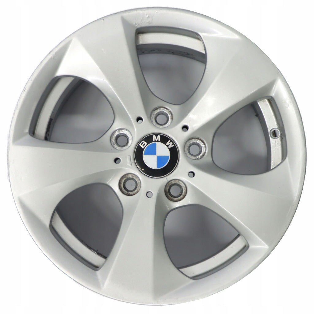 1x Alufelge 16 Zoll 7.0" 5x120 31ET Glanz Silber 6795805 BMW E91 F30 E90 FEL9415258549lq