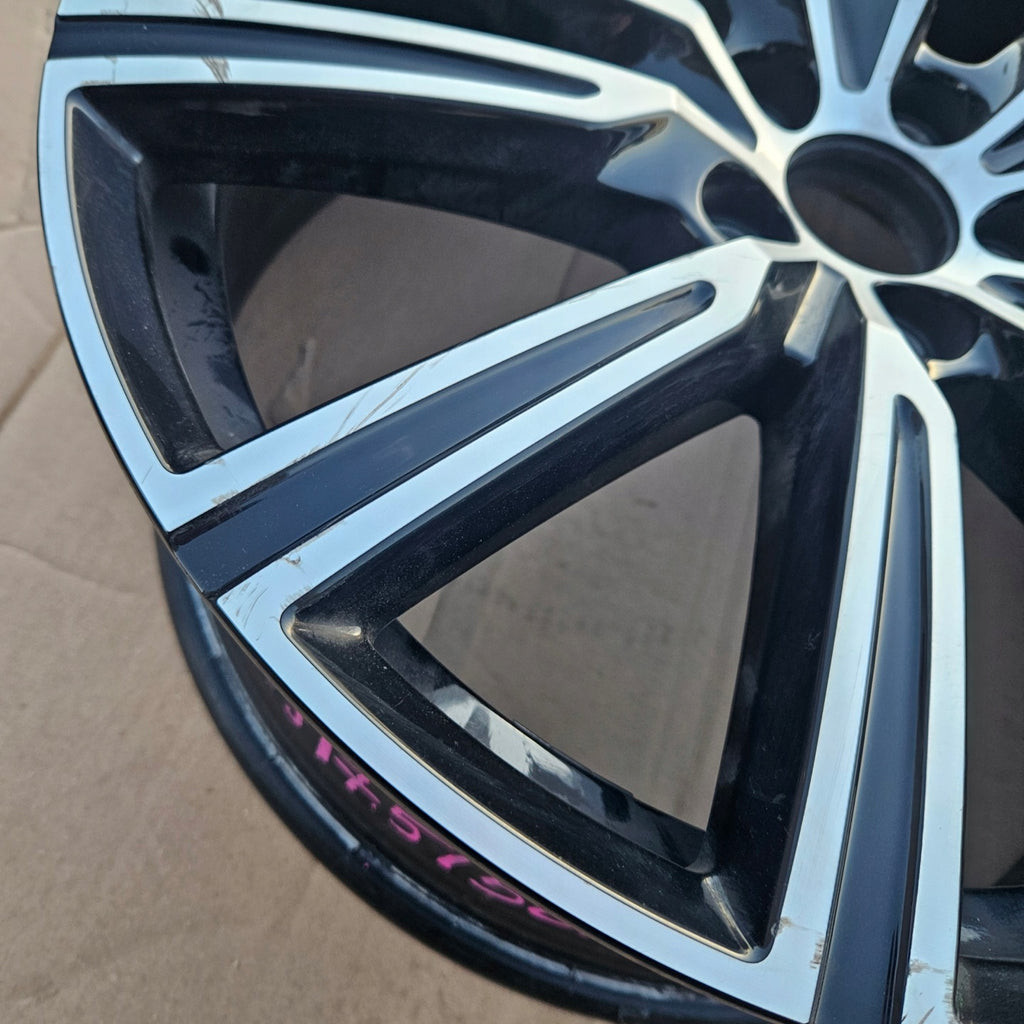 1x Alufelge 19 Zoll 7.5" 5x108 50ET Glanz Schwarz 31423852 Volvo Xc60 Rim Wheel FEL6283458223pt