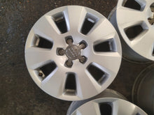 Load image into Gallery viewer, 4x Alufelge 16 Zoll 7.5" 5x112 37ET Glanz Silber Audi A6 A4 Rim Wheel FEL4165525093ja