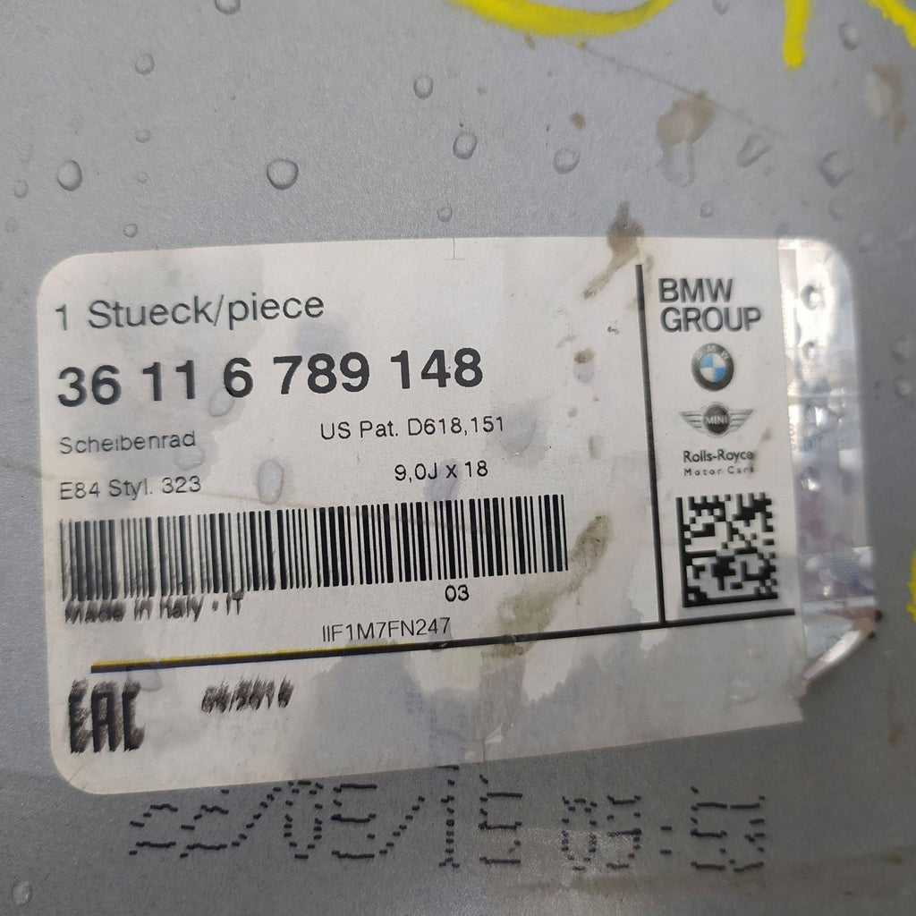 1x Alufelge 18 Zoll 9.0" 5x120 41ET 6789148 BMW X1 E84 Rim Wheel FEL3452813221cf