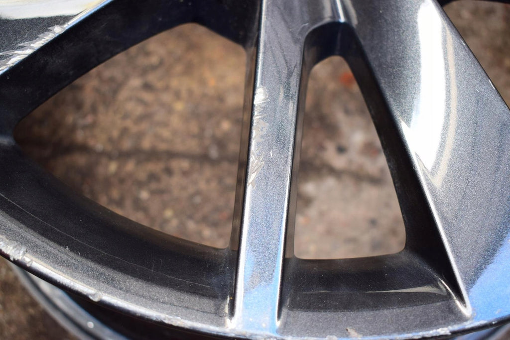 1x Alufelge 17 Zoll 7.0" 5x112 49ET Glanz Graphit 5E0601025CC Skoda Octavia Iii