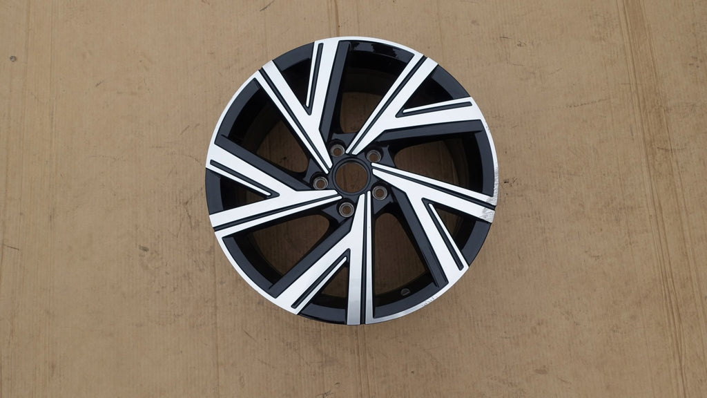 1x Alufelge 18 Zoll 7.5" 5x112 51ET Glanz Schwarz 5H0601025M VW Golf Rim Wheel FEL5795309620xh