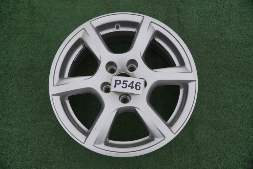 1x Alufelge 15 Zoll 6.0" 5x100 40ET Glanz Silber 6R0601025M VW Polo Rim Wheel FEL3477434495rm