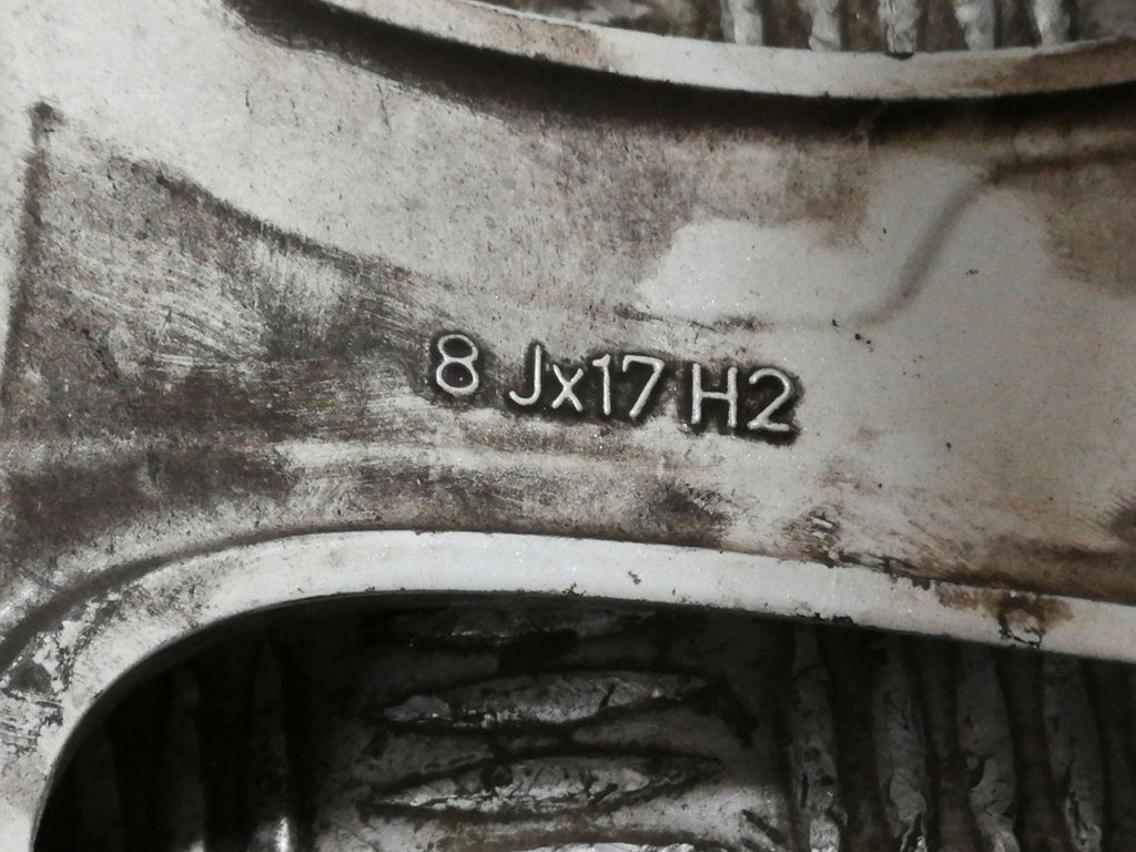 1x Alufelge 17 Zoll Weiß 6856893 BMW 3 F30 F31 Rim Wheel FEL6773748445iu