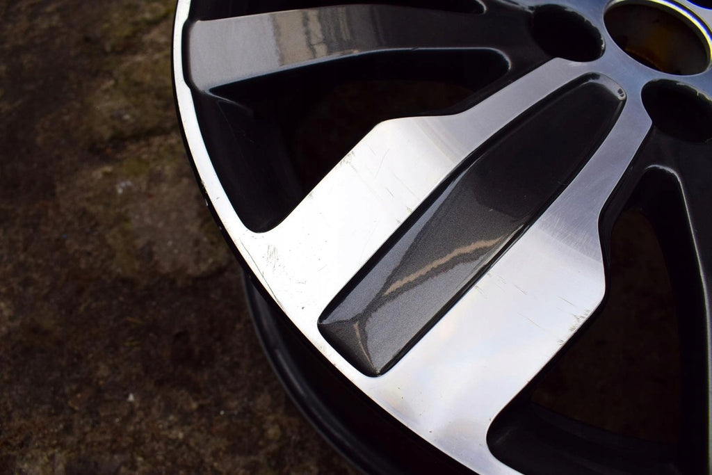 1x Alufelge 17 Zoll 7.5" 5x108 47ET Glanz Grau 9675230477 Mg Sw Rim Wheel