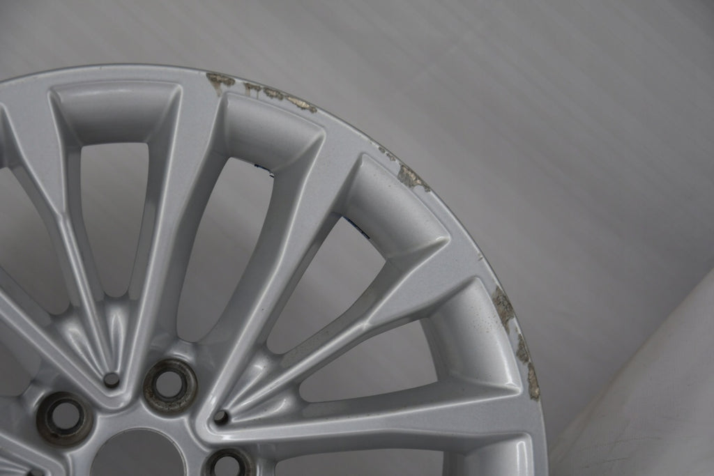 1x Alufelge 18 Zoll 8.0" 5x112 30ET Glanz Silber 6863418 BMW Rim Wheel FEL6831976801ik