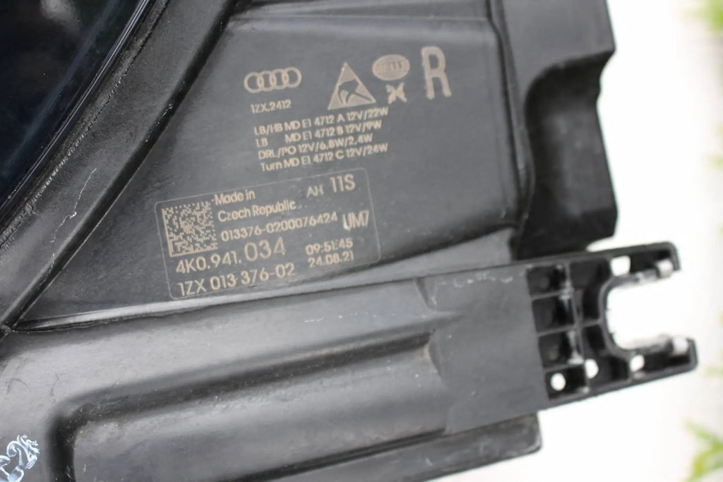 Frontscheinwerfer Audi A6 4K0941033 4K0941034 Ein Stück (Rechts oder Links)