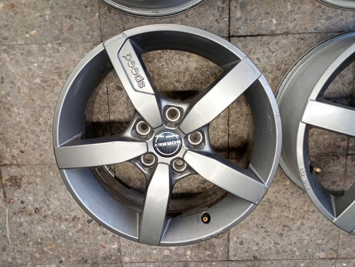 4x Alufelge 16 Zoll 6.5" 5x112 KBA50939 Rim Wheel FEL9460508205ni