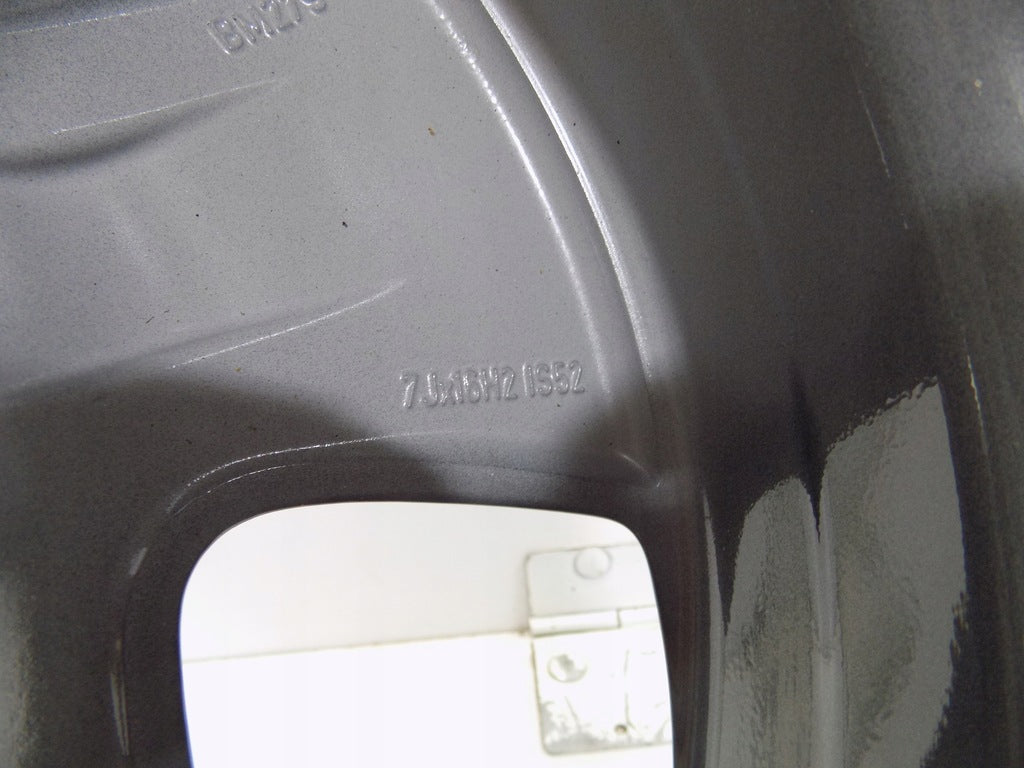 1x Alufelge 16 Zoll 7.0" 5x112 52ET Glanz Schwarz 6855081 BMW F45 F46 Rim Wheel FEL5826679182vp