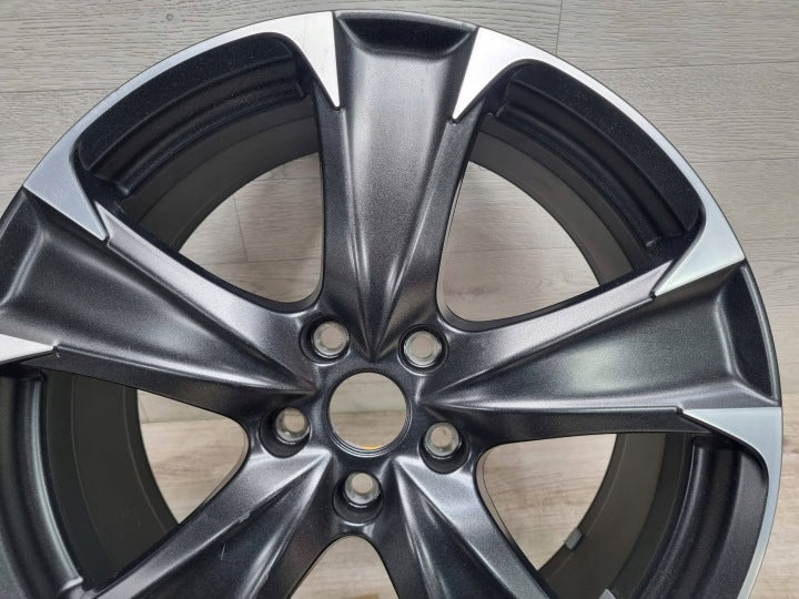 1x Alufelge 19 Zoll 8.0" 5x112 49ET Matt Schwarz 5FA601025F Seat Leon Rim Wheel FEL8960581544cj