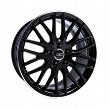 Load image into Gallery viewer, 4x Alufelge 19 Zoll 8.5" 5x112 43ET Glanz Schwarz 4G9601025K Audi A4 A3 FEL9090556176ov