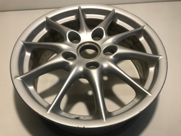 1x Alufelge 17 Zoll 7.0" 5x130 50ET 99636212402 Porsche Rim Wheel FEL5098695303za