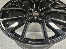 Load image into Gallery viewer, 1x Alufelge 21 Zoll 9.5" 5x112 36ET Glanz Schwarz 4KE601025AJ Audi E-Tron FEL3966073584lx