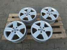 Laden Sie das Bild in den Galerie-Viewer, 4x Alufelge 17 Zoll 7.0" 5x120 55ET Glanz Silber 7H0601025 VW T6 T5 Rim Wheel FEL3479768168vl