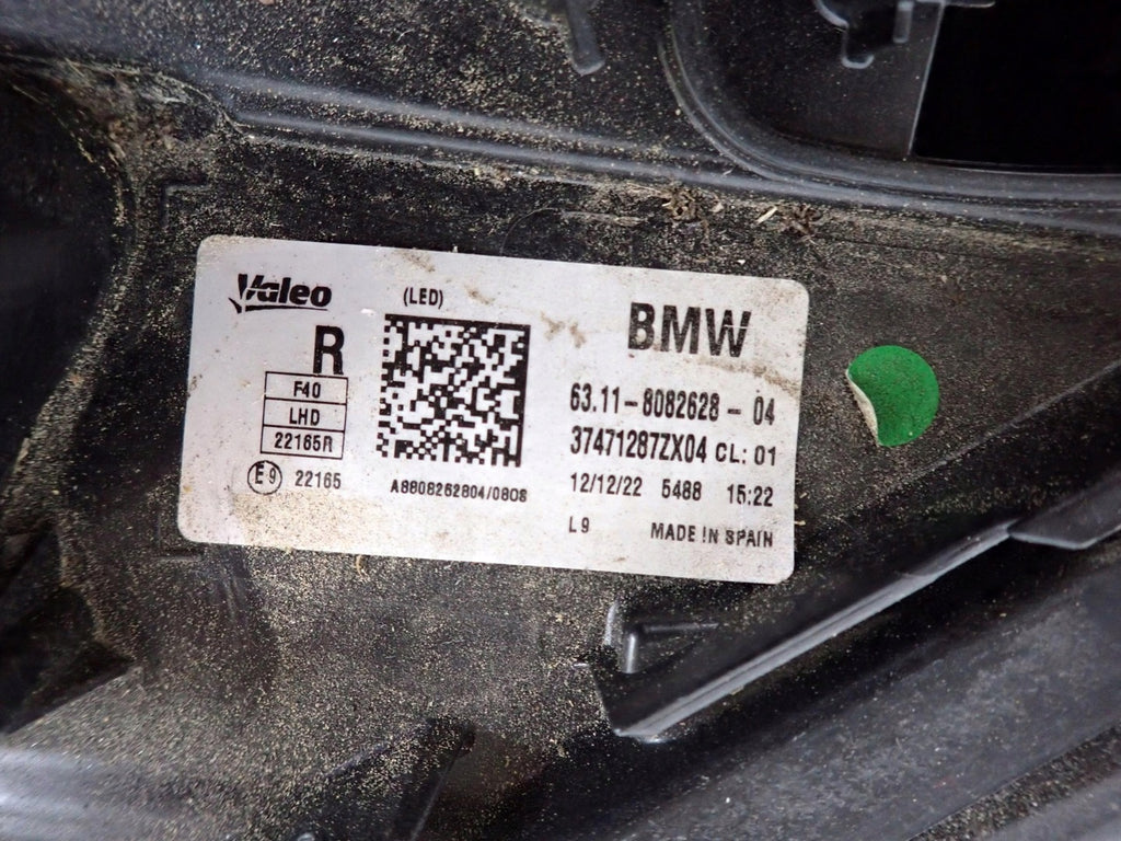 Frontscheinwerfer BMW 1 F40 8082628 Full LED Rechts Scheinwerfer Headlight