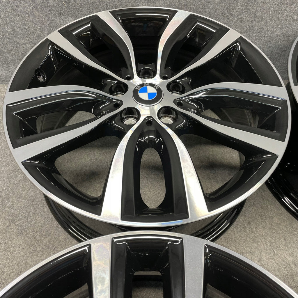 4x Alufelge 18 Zoll 8.0" 5x112 57ET Glanz Silber 6855094 BMW 2 F45 F46 Mg Gt FEL8112683771fm