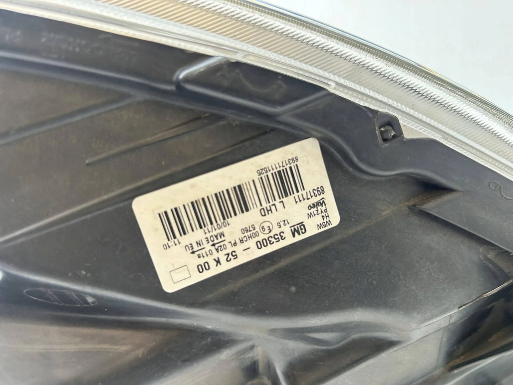 Frontscheinwerfer Opel Agila B 89317111 Links Scheinwerfer Headlight