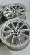 Laden Sie das Bild in den Galerie-Viewer, 4x Alufelge 17 Zoll 7.5" 5x112 27ET Glanz Silber 6868217 BMW Rim Wheel FEL9977549936px