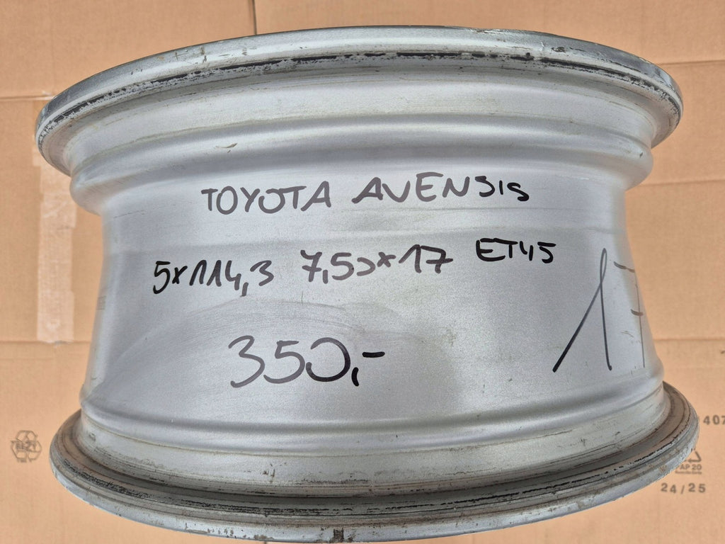 1x Alufelge 17 Zoll 7.0" 5x114.3 45ET 42611YY200- Toyota Avensis Rim Wheel FEL4074647093gx